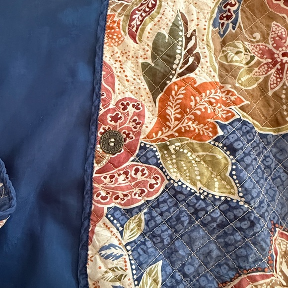 Vintage 90’s Alfred Dunner Multicolor Floral Puffer Jacket - Picture 4 of 4